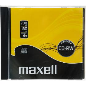 CD-RW 700MB 4x 1PK JC 624860 MAXELL