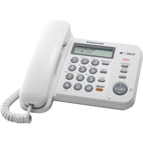Telefon klasický PANASONIC KX-TS580FXW