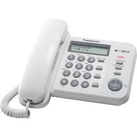 Telefon klasický PANASONIC KX-TS560FXW