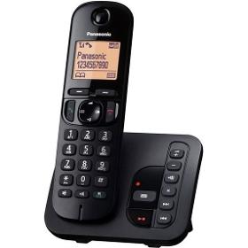 Telefon klasický PANASONIC KX TGC220FXB DECT