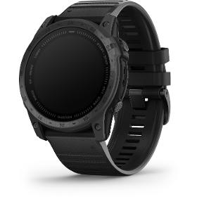 Hodinky s GPS GARMIN tactix 7 Sapphire Titan Black DLC/Black Silicone