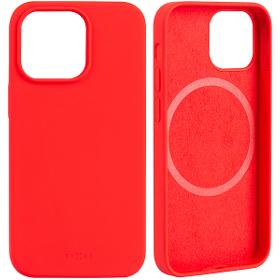 Kryt na mobil FIXED MagFlow pro iPhone 13 Pro červený