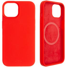 Kryt na mobil FIXED MagFlow iPhone 14 červený