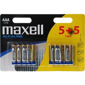 Baterie MAXELL LR03 10BP AAA Alk