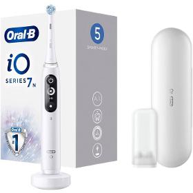 Magnetický zubní kartáček ORAL B iO7 Series White Alabast