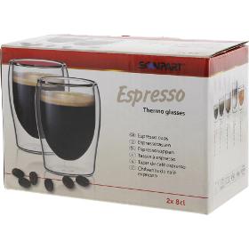 Termo sklenička SCANPART Espresso skleničky 80 ml