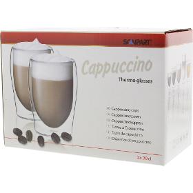 Termo sklenička SCANPART Cappuccino skleničky 300 ml