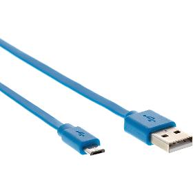 SCO 512-010 BLUE USB A/M-Micro B SENCOR