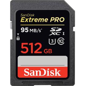 124090 SDXC 512GB Extreme PRO