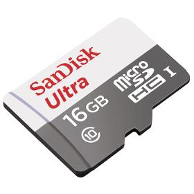 173395 MicroSDHC 16GB 80M UHS-I SANDISK