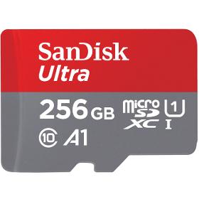 186507 microSDXC 256GB 120MB SANDISK