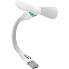AERO MINI USB Fan, white-turq SPEEDLINK
