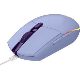 PC myš LOGITECH G102 Lightsync, fialová