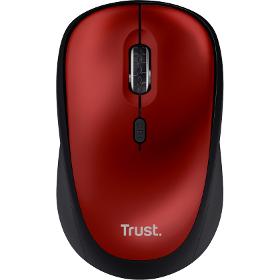 24550 Yvi+ Wireless Mouse Eco Red TRUST