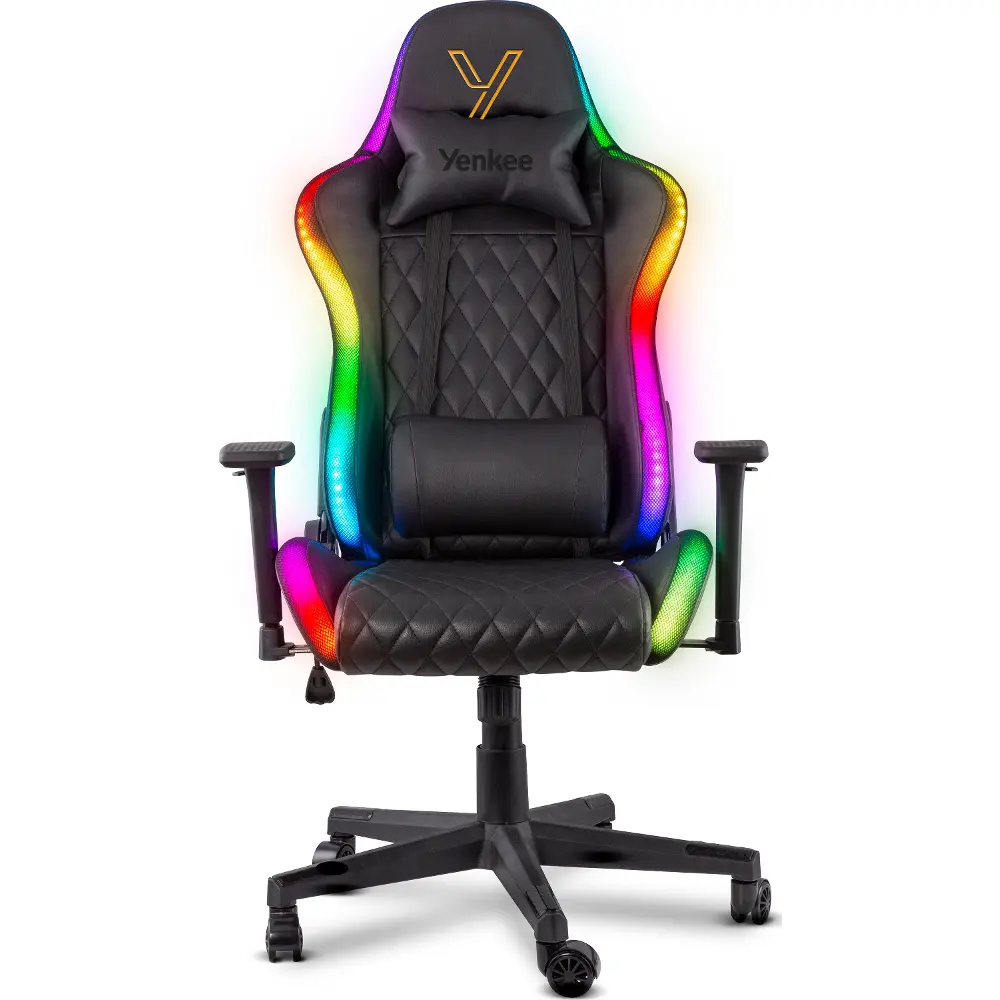 Yenkee herní židle s RGB