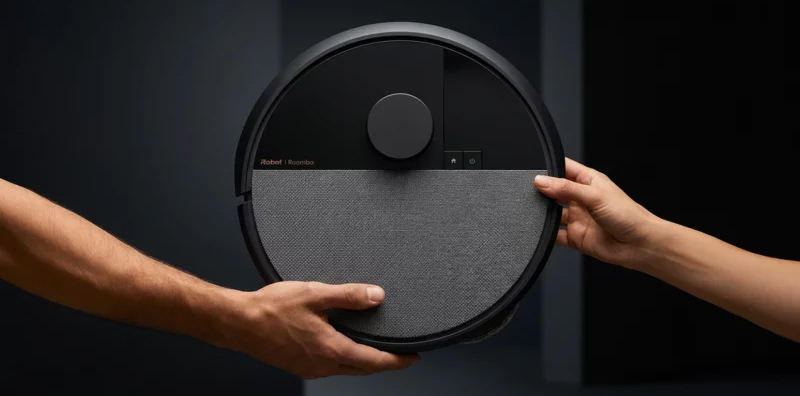 Předání robotického vysavače iRobot Roomba