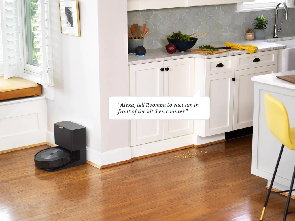 Propojení hlasového asistent s iRobor Roomba